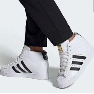 SUPERSTAR ADIDAS WEDGE SNEAKERS